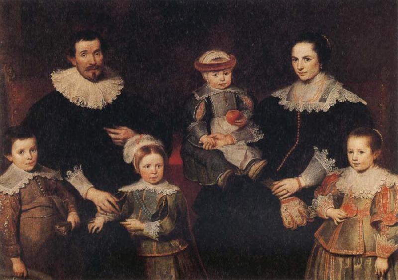 Frans Francken II The Family of the Artist Sweden oil painting art